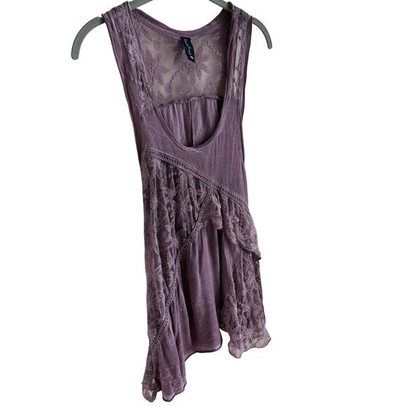 Fairycore Romantic Boho Lavender Tank‎ M - Picture 3 of 5